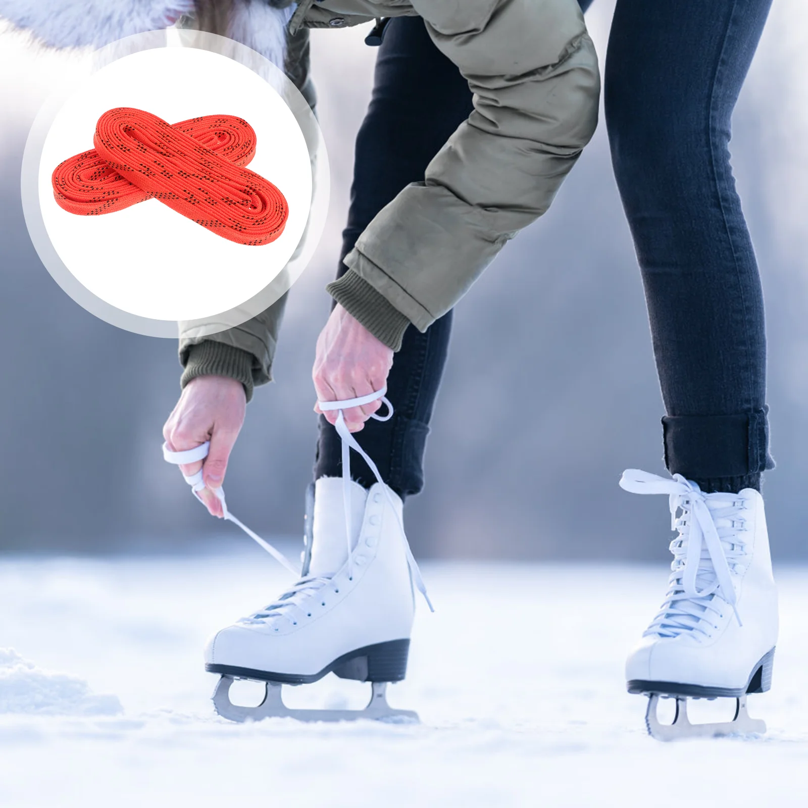 Skate Laces Ice Hockey Shoelaces Roller Lace Waxed Shoe Tightener Skates Flat Derby Strings Up Wide Puller Bite Protector
Skate Laces Ice Hockey Shoelaces Roller Lace Waxed Shoe Tightener Skates Flat Derby Strings Up Wide Puller Bite Protector