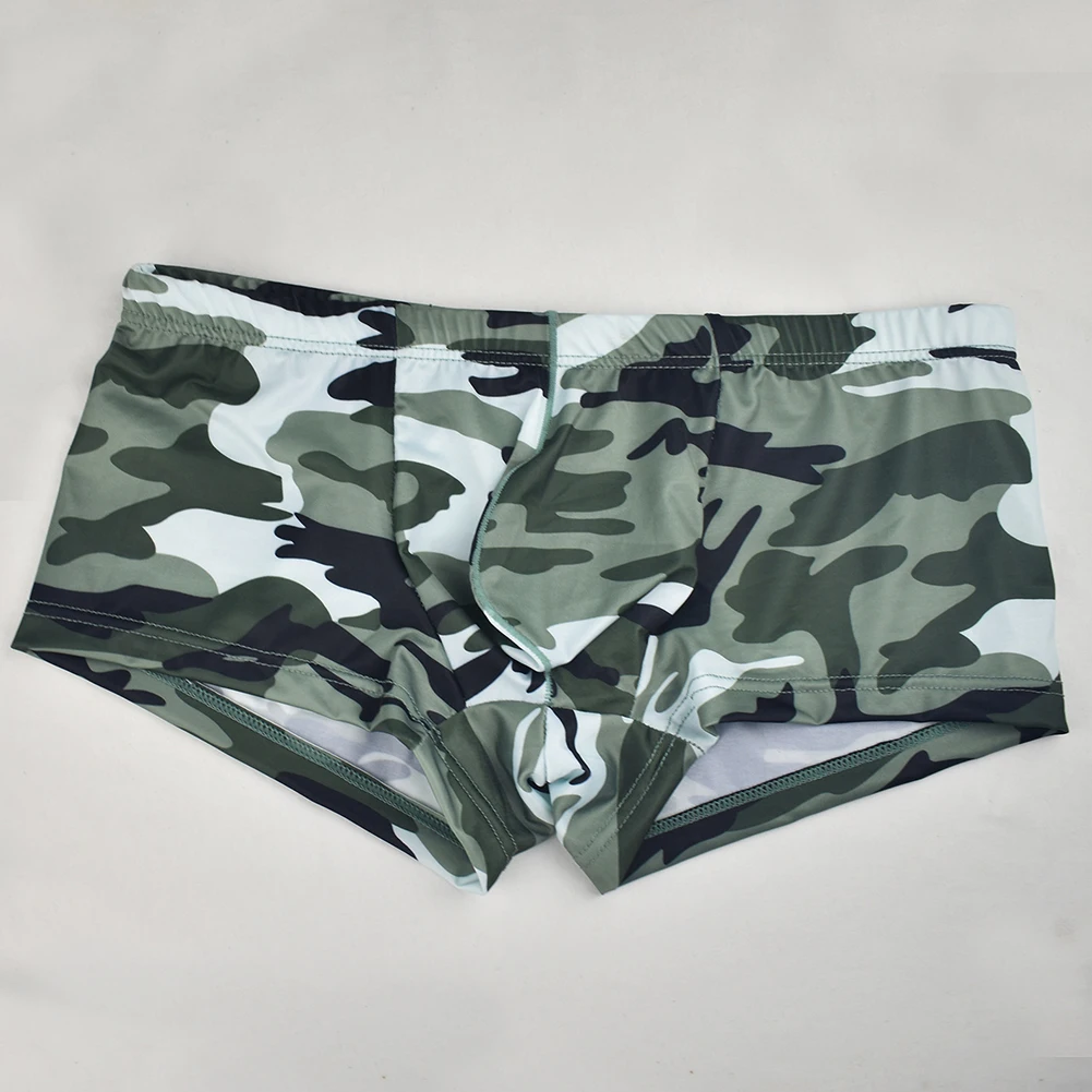 Men Boxer Briefs Comfy Camouflage Mens Underwear High Elastic Seamless U Convex Pouch Bulge Shorts Low Waist Underpants Bikini
Men Boxer Briefs Comfy Camouflage Mens Underwear High Elastic Seamless U Convex Pouch Bulge Shorts Low Waist Underpants Bikini