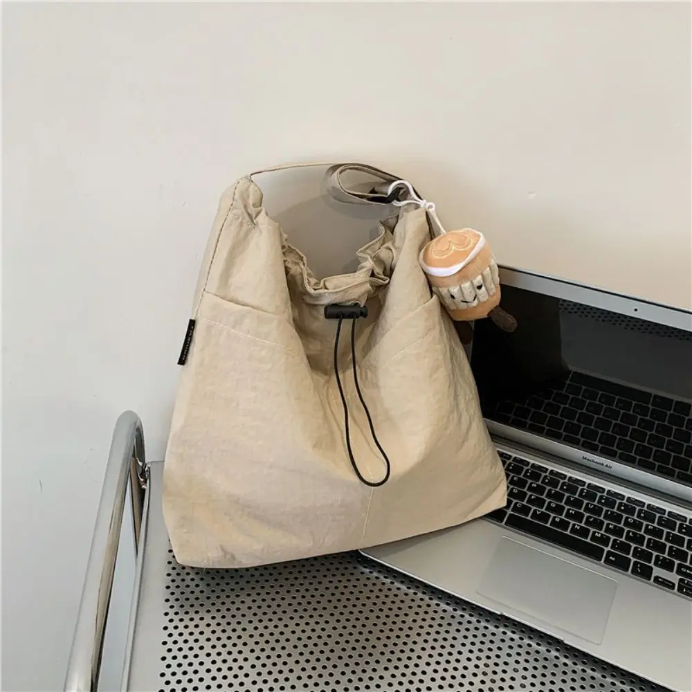 New Fashion Women Shoulder Bag Nylon Casual High Quality Tote Bag Solid Color Basic Style Crossbody Bag New Fashion Women Shoulder Bag Nylon Casual High Quality Tote Bag Solid Color Basic Style Crossbody Bag