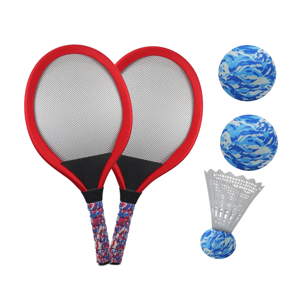 1 Pair Children Tennis Badminton Racket Kids Palying Badminton Parent-Child Educational Game Props for Kindergarten Primary
1 Pair Children Tennis Badminton Racket Kids Palying Badminton Parent-Child Educational Game Props for Kindergarten Primary