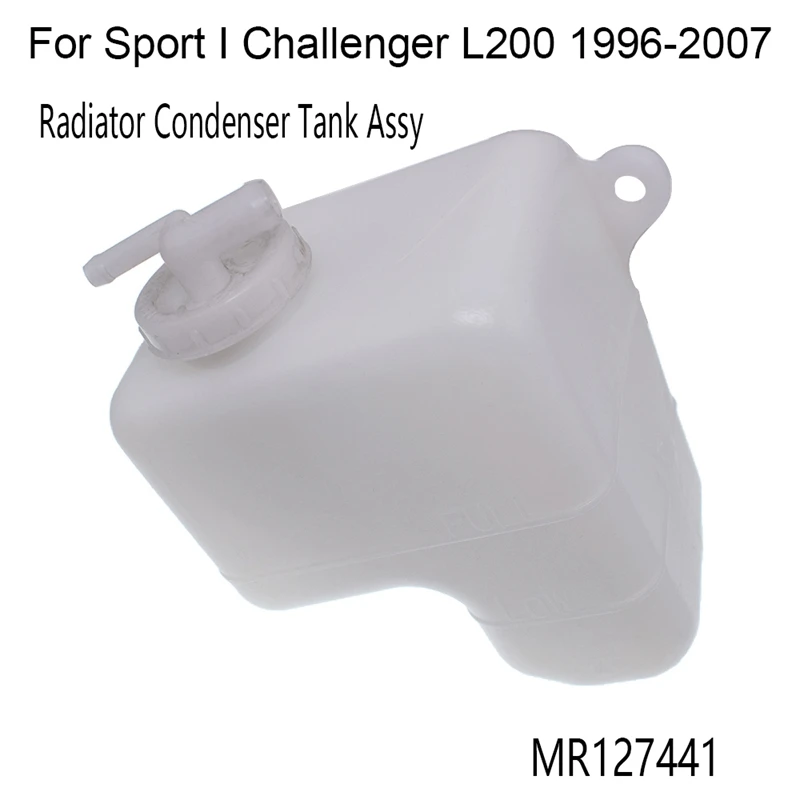 New Radiator Condenser Tank Assy For-Mitsubishi Pajero Montero Sport I Challenger L200 1996-2007 MR127441
New Radiator Condenser Tank Assy For-Mitsubishi Pajero Montero Sport I Challenger L200 1996-2007 MR127441