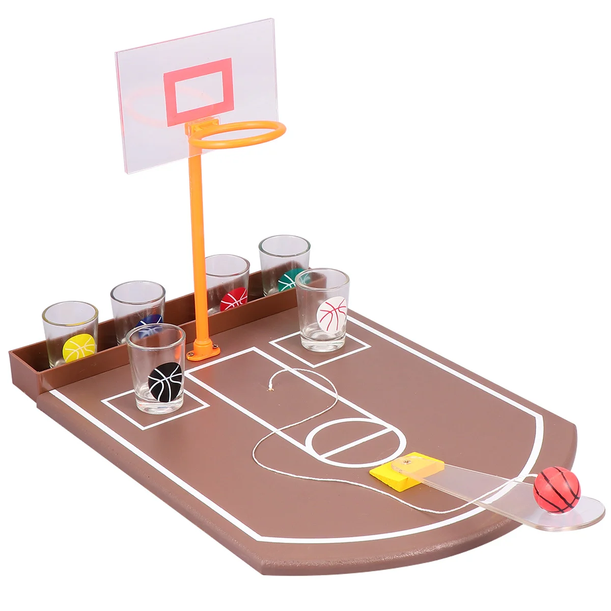 1 Set Creative Bar Prop Drinking Game Toy Bar Entertainment Supplies Funny Desktop Basketball Drinking Toy (Assoted Color)
1 Set Creative Bar Prop Drinking Game Toy Bar Entertainment Supplies Funny Desktop Basketball Drinking Toy (Assoted Color)