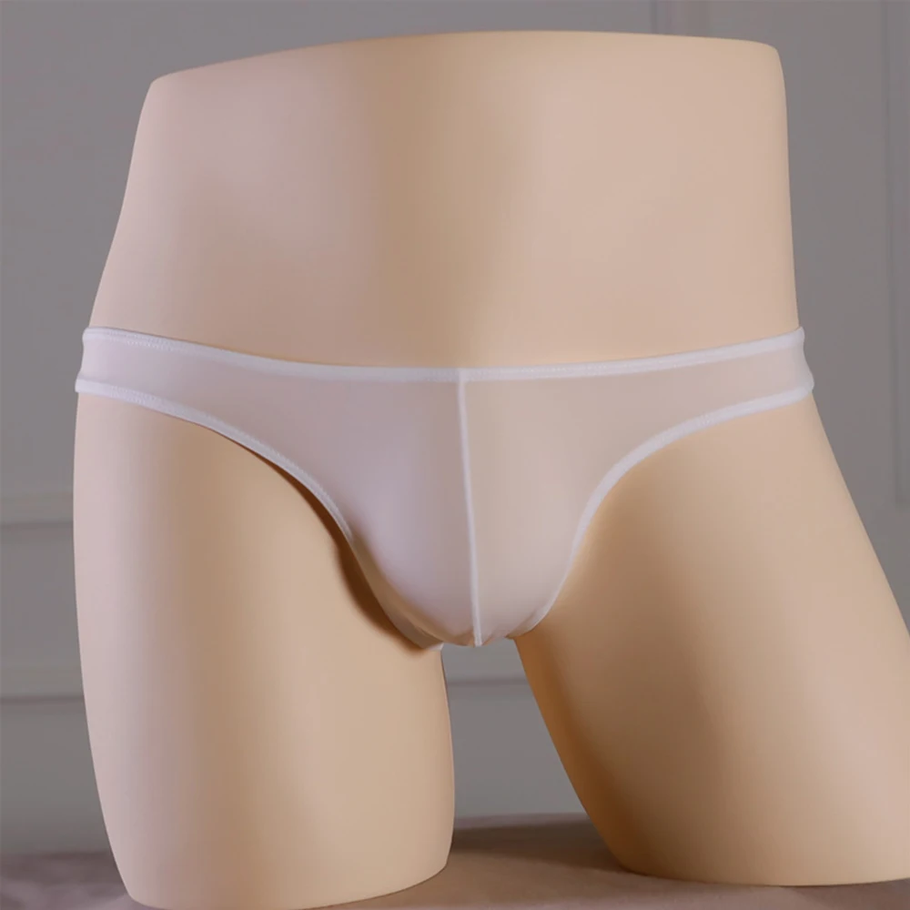 Mens Briefs Low Waist Sheer See-Through Thong Panties Bulge Pouch Seamless Underwear Ultra Thin Shorts Trunks Comf Underpants
Mens Briefs Low Waist Sheer See-Through Thong Panties Bulge Pouch Seamless Underwear Ultra Thin Shorts Trunks Comf Underpants