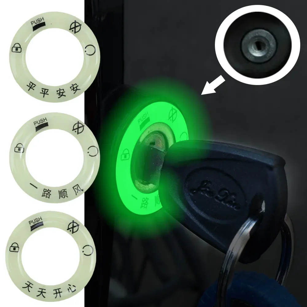 Motorcycle Electric Car Luminous Ignition Key Ring Cover Stickers Decorative Luminescent Light Switch Ring Fluorescent Sticker
Motorcycle Electric Car Luminous Ignition Key Ring Cover Stickers Decorative Luminescent Light Switch Ring Fluorescent Sticker