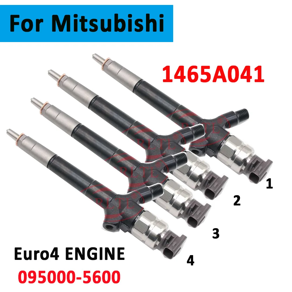 Diesel ORLTL 1465A041 Nozzle 095000-5600 0950005600 Common Rail Engine Injection Euro 4 for Mitsubishi L200 4D56 4 pieces/lot 
Diesel ORLTL 1465A041 Nozzle 095000-5600 0950005600 Common Rail Engine Injection Euro 4 for Mitsubishi L200 4D56 4 pieces/lot