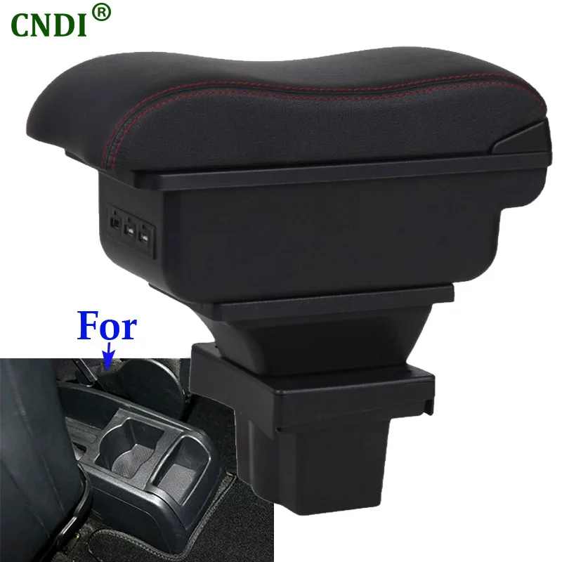 

For Skoda Octavia Armrest box For Skoda Yeti Mk2 A5 Car Armrest Storage box Car accessories Interior Parts Simple installation