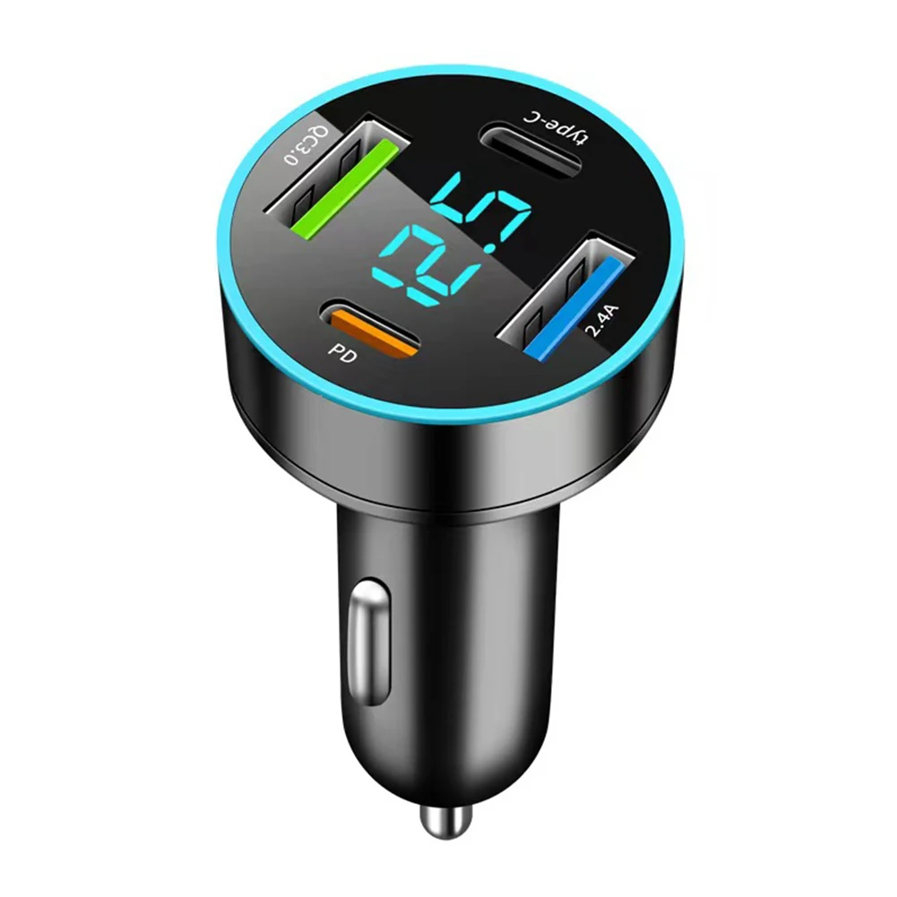 USB Car Charger Charger DC12V~24V QC3.0 2USB+2PD 4 Ports Brand New Durable High Quality Hote Sale Professional
USB Car Charger Charger DC12V~24V QC3.0 2USB+2PD 4 Ports Brand New Durable High Quality Hote Sale Professional