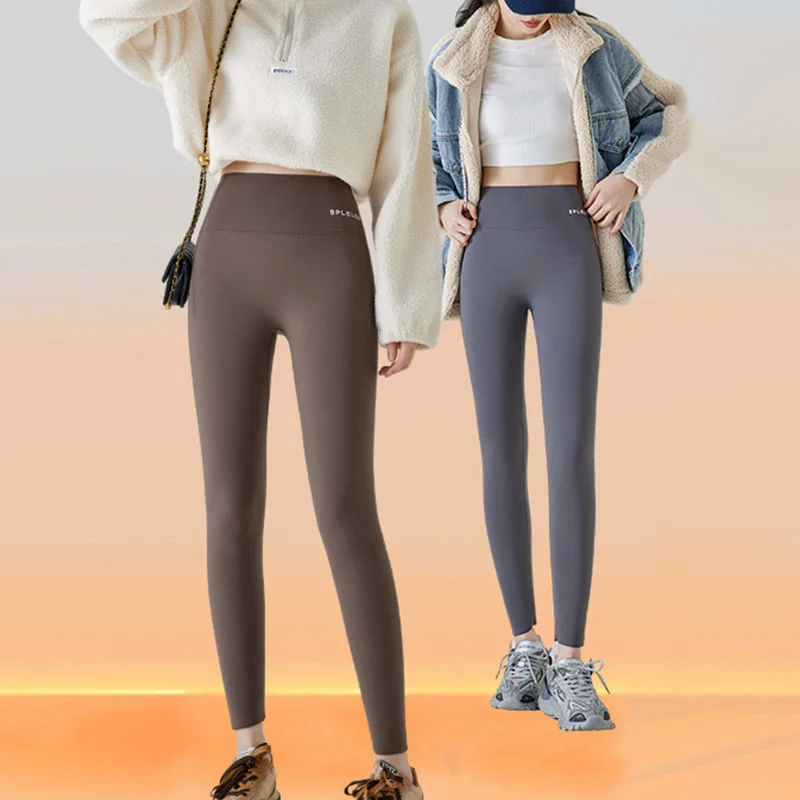 Autumn New High Waist Thin Fleece Crop Pants Underpants For Women's Outwear Autumn And Winter Plush Thick Pants
Autumn New High Waist Thin Fleece Crop Pants Underpants For Women's Outwear Autumn And Winter Plush Thick Pants