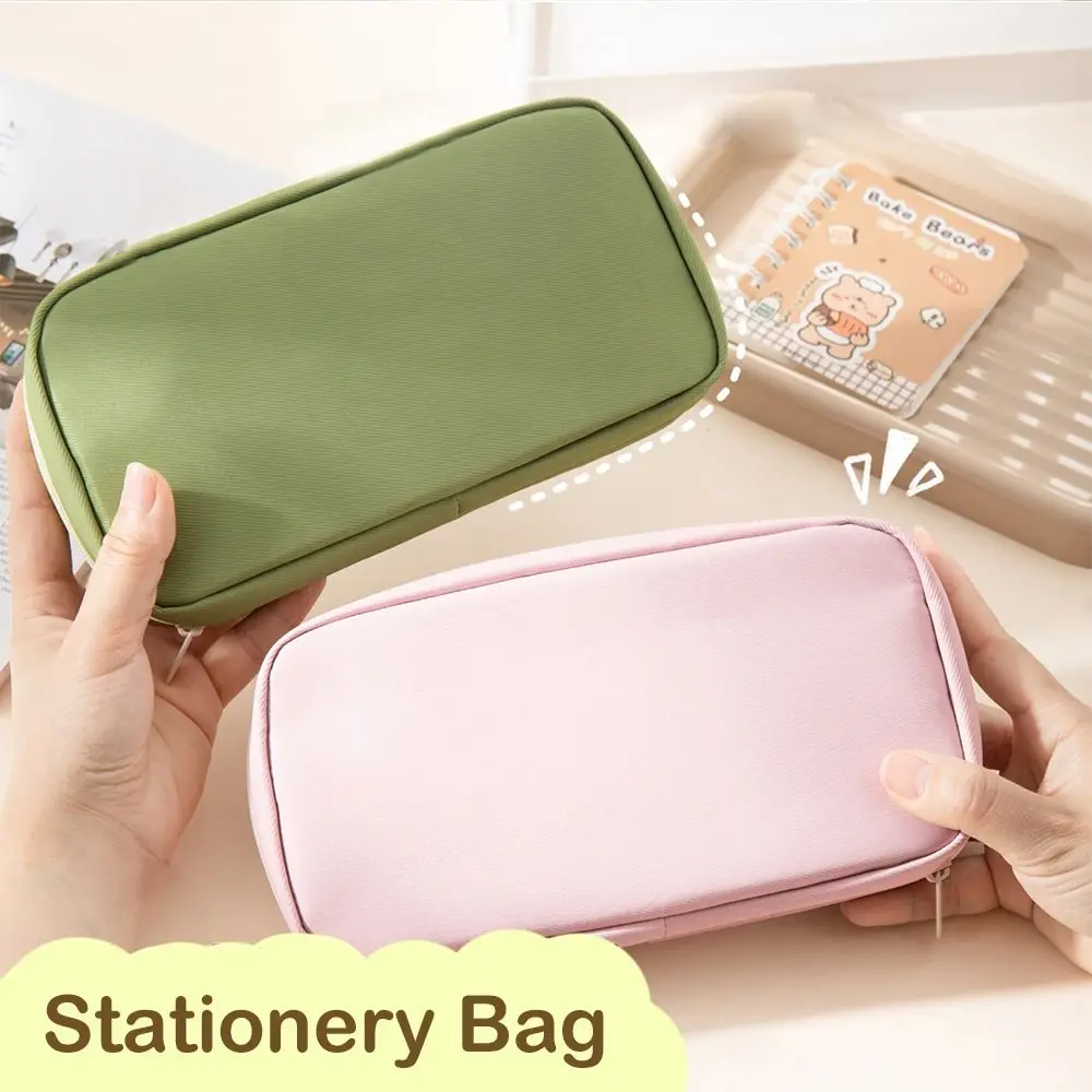 Cosmetic Pouch Stationery Bag Fashion Pencil Holder Large Capacity Pencil Bag Zipper Multi-layer Office
Cosmetic Pouch Stationery Bag Fashion Pencil Holder Large Capacity Pencil Bag Zipper Multi-layer Office