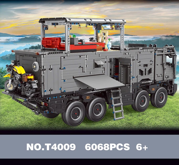 6068PCS Off Road RV Building Blocks City Motorhome Model Bricks Kids Educational DIY Toys Birthday Gifts 6068PCS Off Road RV Building Blocks City Motorhome Model Bricks Kids Educational DIY Toys Birthday Gifts