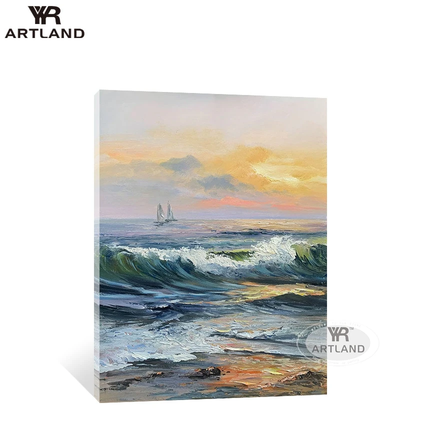 Beautiful Picture For Room Decor Abstract Waves On The Sea Handmade Cavnas Oil Painting Art Hang Picture Wall Poster For Room
Beautiful Picture For Room Decor Abstract Waves On The Sea Handmade Cavnas Oil Painting Art Hang Picture Wall Poster For Room