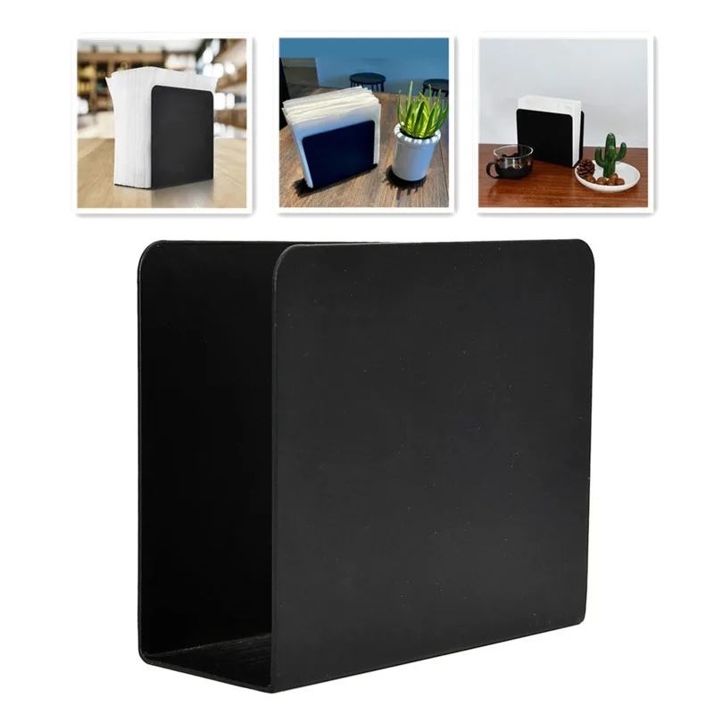 Napkin Holder with Non-slip Mat Solid Color Simple Freestanding Kitchen Tabletop Organizer Tissue Rack
Napkin Holder with Non-slip Mat Solid Color Simple Freestanding Kitchen Tabletop Organizer Tissue Rack