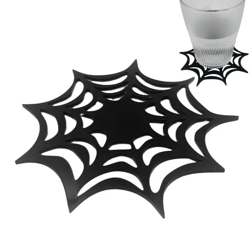 Spider Web Coasters Spider Web Halloween Insulated Table Coasters Black Halloween Cup Mat For Photography Props Home Placemats
Spider Web Coasters Spider Web Halloween Insulated Table Coasters Black Halloween Cup Mat For Photography Props Home Placemats