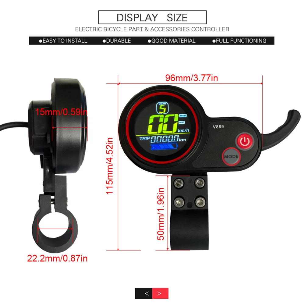 Sine Wave Controller 24-48V 26A Black Controller+Display Electric Scooter Electric Scooter Replacement Parts Hot Sale 2022 New
Sine Wave Controller 24-48V 26A Black Controller+Display Electric Scooter Electric Scooter Replacement Parts Hot Sale 2022 New