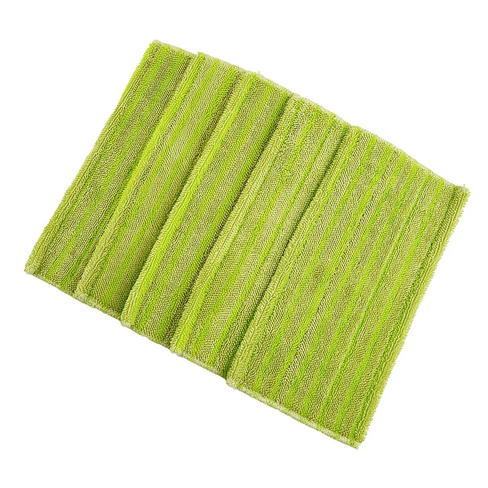 

For Swiffer Wet Jet Cloth Microfiber Cloth Green Mop Pads Nice Parts Pet Hair Practical Reusable Top Sale 29*15cm