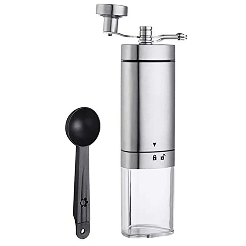 HOT SALE Manual Coffee Grinder,Hand Coffee Grinders,Hand Crank Mill With Adjustable Ceramic Burr,Brush For Home,Office,Travellin
HOT SALE Manual Coffee Grinder,Hand Coffee Grinders,Hand Crank Mill With Adjustable Ceramic Burr,Brush For Home,Office,Travellin