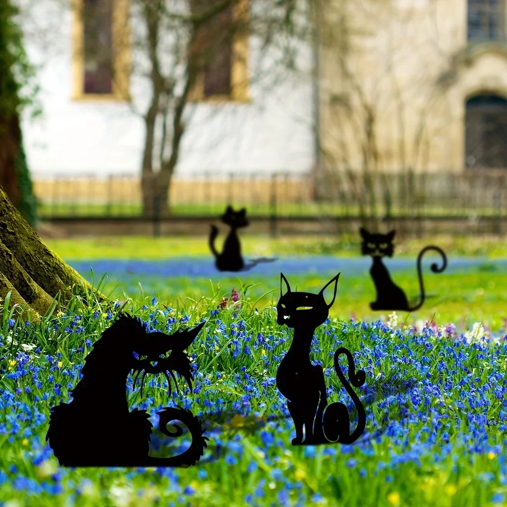 HELLOYOUNG Black Cat Metal Garden Decor Stakes Outdoor Decorative Stakes Garden Yard Metal Animal Statues Silhouette Animal Sta
HELLOYOUNG Black Cat Metal Garden Decor Stakes Outdoor Decorative Stakes Garden Yard Metal Animal Statues Silhouette Animal Sta