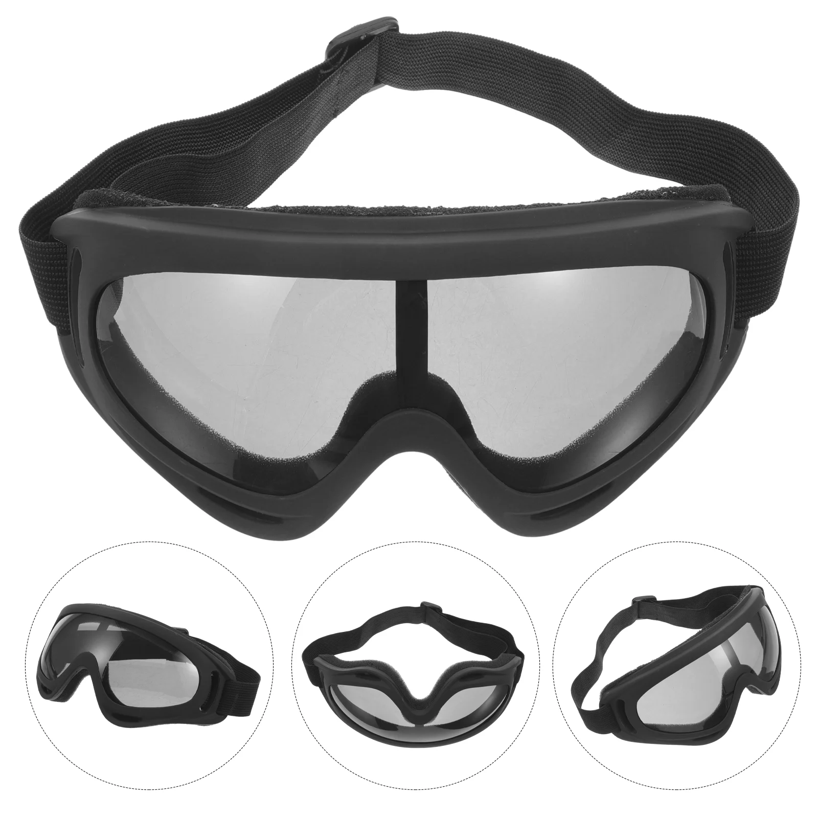 

Ski Windproof Glasses Motorcycle Accessories for Men Clear Lens Goggle Outdoor Cycling Goggles Riding