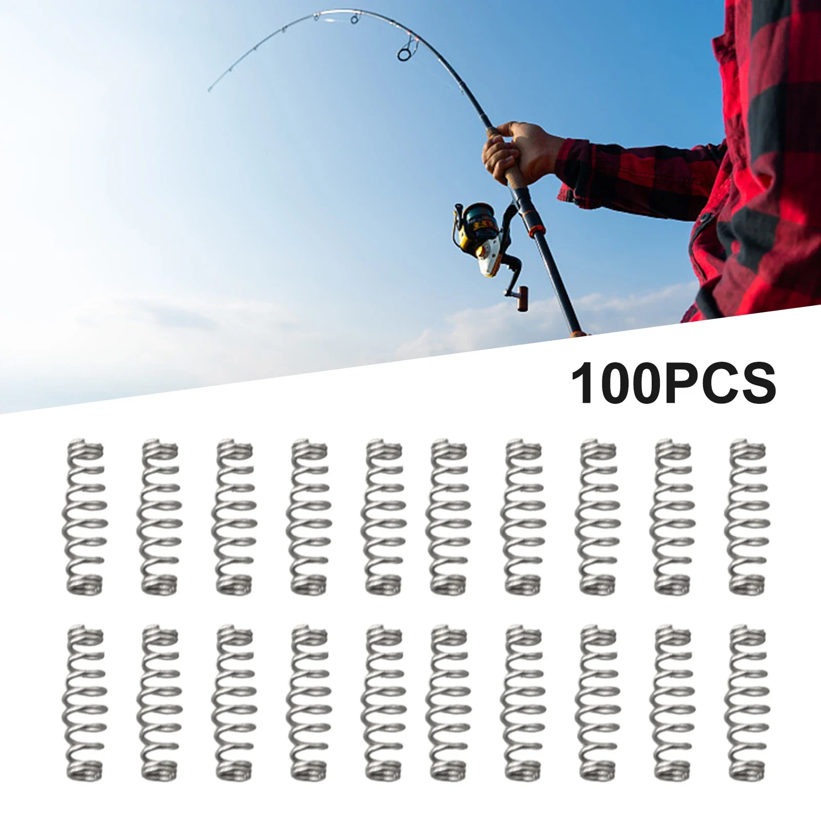 100 Pcs/lot Fish Hook Spring Bait Feeder Lure Trap Accessory Fish Bait Feeder Tackle Carp Explosion Hooks Jig Fly Fishing Hook
100 Pcs/lot Fish Hook Spring Bait Feeder Lure Trap Accessory Fish Bait Feeder Tackle Carp Explosion Hooks Jig Fly Fishing Hook
