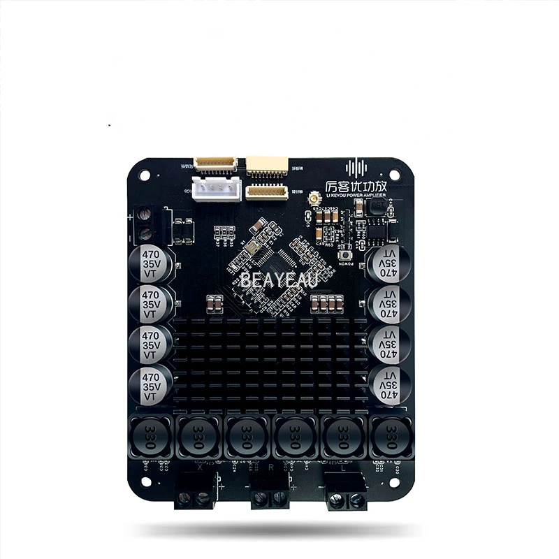 Плата цифрового стереоусилителя мощности DSP2.1 Bluetooth 5,0, сабвуфер 60 Вт + 30 Вт * 2/100 Вт + 50 Вт * 2 TWS с кнопкой регулировки громкости
Плата цифрового стереоусилителя мощности DSP2.1 Bluetooth 5,0, сабвуфер 60 Вт + 30 Вт * 2/100 Вт + 50 Вт * 2 TWS с кнопкой регулировки громкости