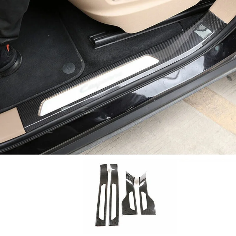 Real Carbon Fiber Car Inner Threshold Strip Interior Decorative Protection Car Accessories For Porsche Cayenne 2018-2023
Real Carbon Fiber Car Inner Threshold Strip Interior Decorative Protection Car Accessories For Porsche Cayenne 2018-2023