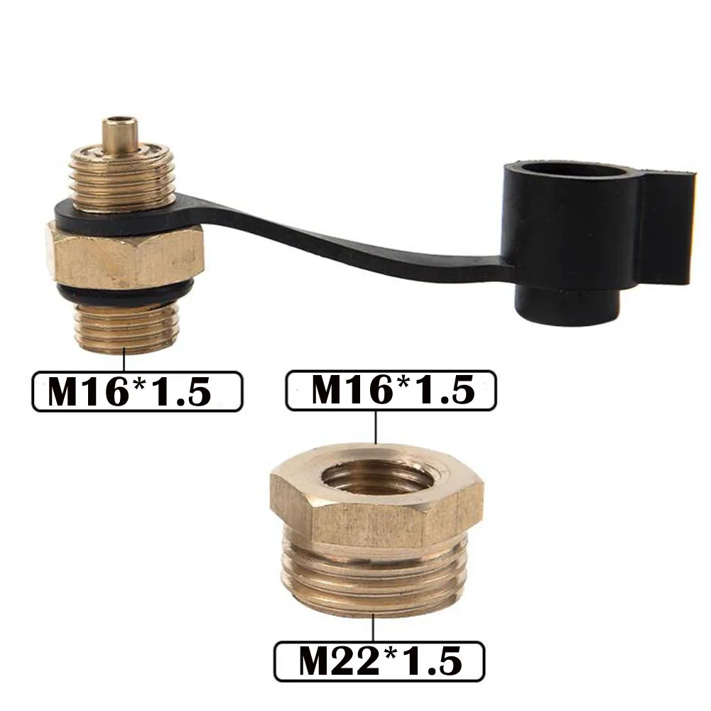 M22 To M16 Take Air Valve Universal M16x1.5 Metal Of Truck Silver 2pc Air Tank Connector Gas Storage Tank Durable
M22 To M16 Take Air Valve Universal M16x1.5 Metal Of Truck Silver 2pc Air Tank Connector Gas Storage Tank Durable