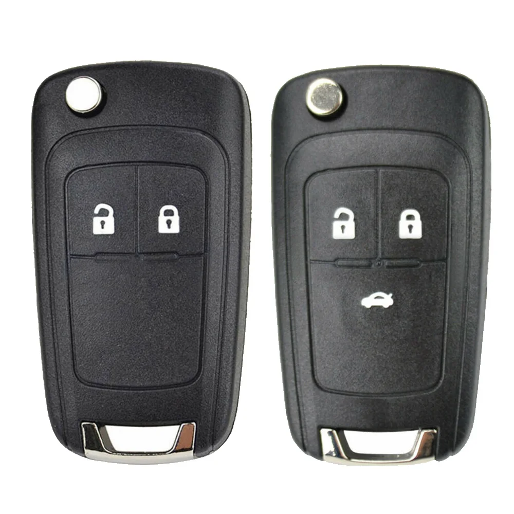 

2/3Buttons Car Remote Key Shell Case Cover For Chevrolet For Cruze/Spark/Orlando Auto Replacement Accessories