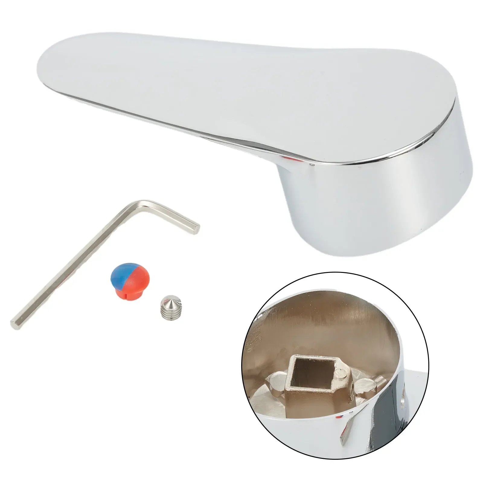 Duable High Quality Pratical Brand New Faucet Handle Handle Parts Shower Bathtub Faucets Maintenance Accessories
Duable High Quality Pratical Brand New Faucet Handle Handle Parts Shower Bathtub Faucets Maintenance Accessories