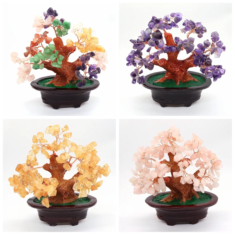 Lucky Wealth Money Tree Natural Color Crystals Stones Healing Amethyst Citrine Chakra Gemstone Reiki Feng Shui Home Decor Gift
Lucky Wealth Money Tree Natural Color Crystals Stones Healing Amethyst Citrine Chakra Gemstone Reiki Feng Shui Home Decor Gift