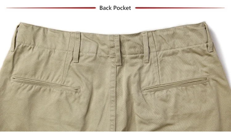 Rugged Bronson Army Chino Trousers 1942 Pattern Khakis Military Style Casual Pants 43 S540231c99ea44e9695d0fc99faca169cq