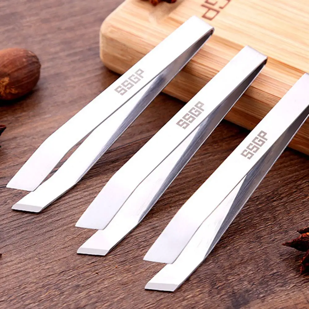 Fish Bone Tweezers Stainless Steel Bone Remover Pincer Clip Hair Plucking Clip Tongs Fish Bone Plucking Clamp Kitchen Gadgets
Fish Bone Tweezers Stainless Steel Bone Remover Pincer Clip Hair Plucking Clip Tongs Fish Bone Plucking Clamp Kitchen Gadgets