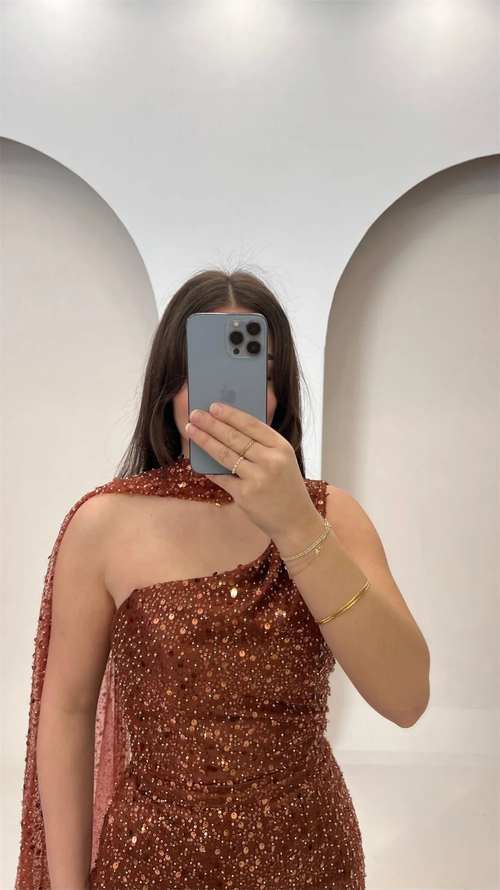 Sansa Customized Glitter One Shoulder Mermaid Prom Dresses Sleeveless Elegant فساتين سهرة Floor-length جديد في الفساتين 2025 9 S5405c0c697584e1e822840509caebff6P