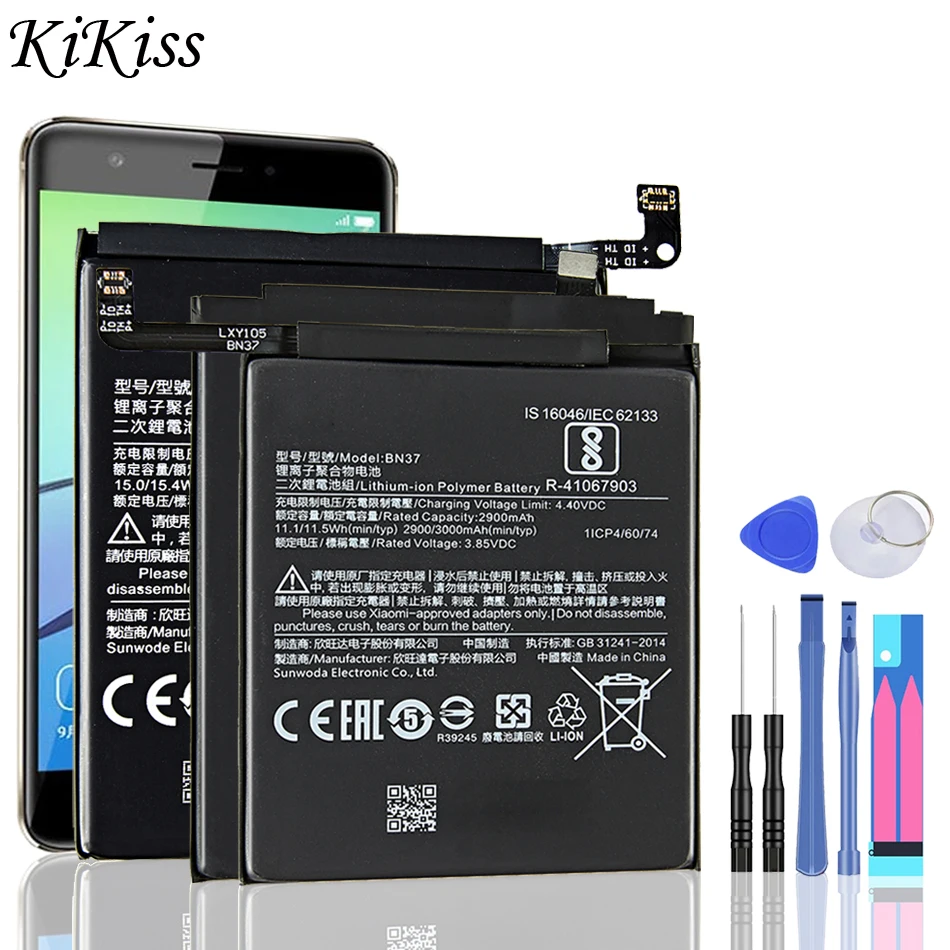 BN31 BN34 BN40 BN41 BN43 BM46 BM47 Battery For Xiaomi Redmi Note 2 3 3S 3X 4 Prime 4A 4X 5 Plus 5A 6 6A 7 8 8T 9 GO K20 K30 Pro
BN31 BN34 BN40 BN41 BN43 BM46 BM47 Battery For Xiaomi Redmi Note 2 3 3S 3X 4 Prime 4A 4X 5 Plus 5A 6 6A 7 8 8T 9 GO K20 K30 Pro