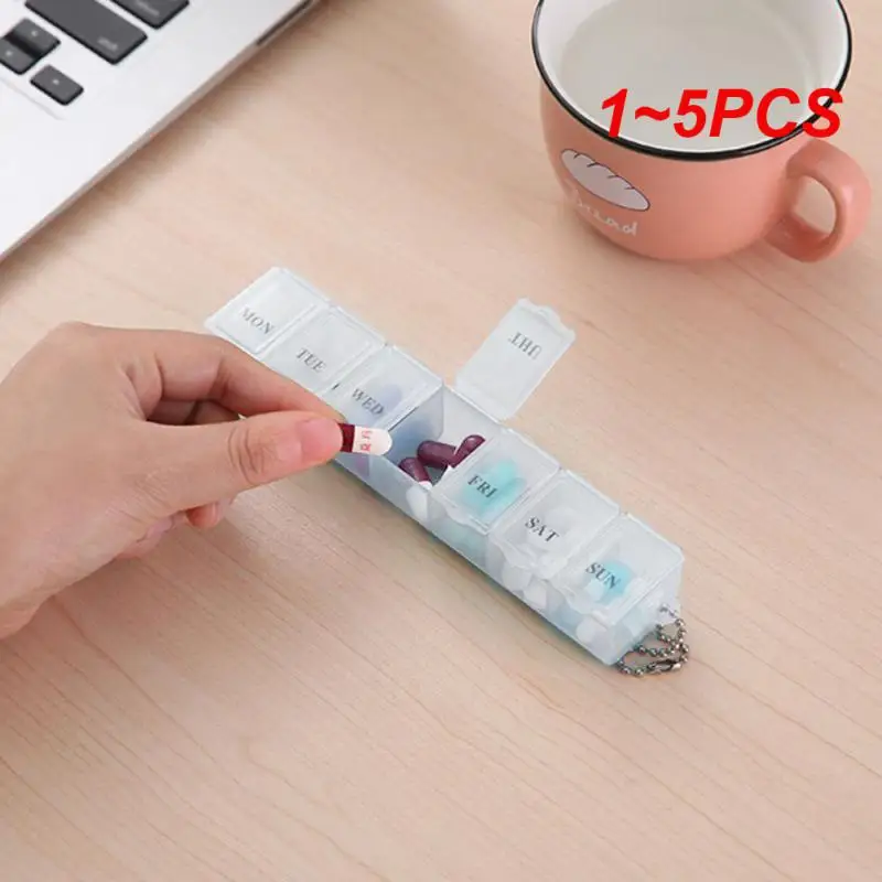 1~5PCS Aihogard 7 Grid Slot Storage Organizer Container Case Pill Splitters Portable Refillable Bottles Wholesale
1~5PCS Aihogard 7 Grid Slot Storage Organizer Container Case Pill Splitters Portable Refillable Bottles Wholesale