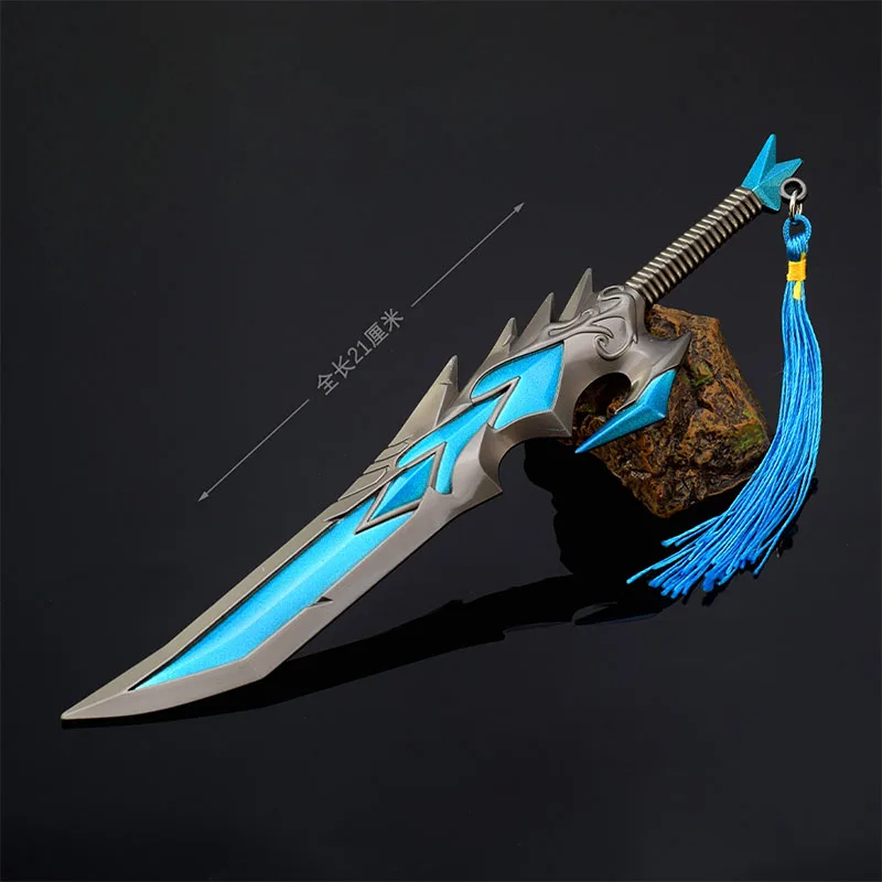 21cm World of Warcraft Game Peripherals Weapon Models Undefeated Will Toy Sword Cosplay Metal Katana Boys Gifts Collection
21cm World of Warcraft Game Peripherals Weapon Models Undefeated Will Toy Sword Cosplay Metal Katana Boys Gifts Collection