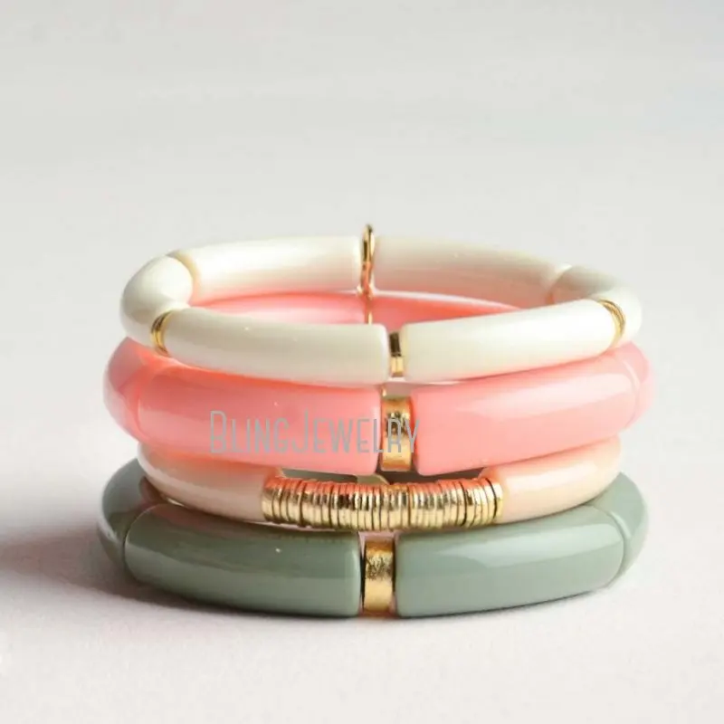 BM44430 Disk Bracelet Femme Bamboo Bangle Chunky Acrylic Tube Harlow Layering Stack for Women
BM44430 Disk Bracelet Femme Bamboo Bangle Chunky Acrylic Tube Harlow Layering Stack for Women