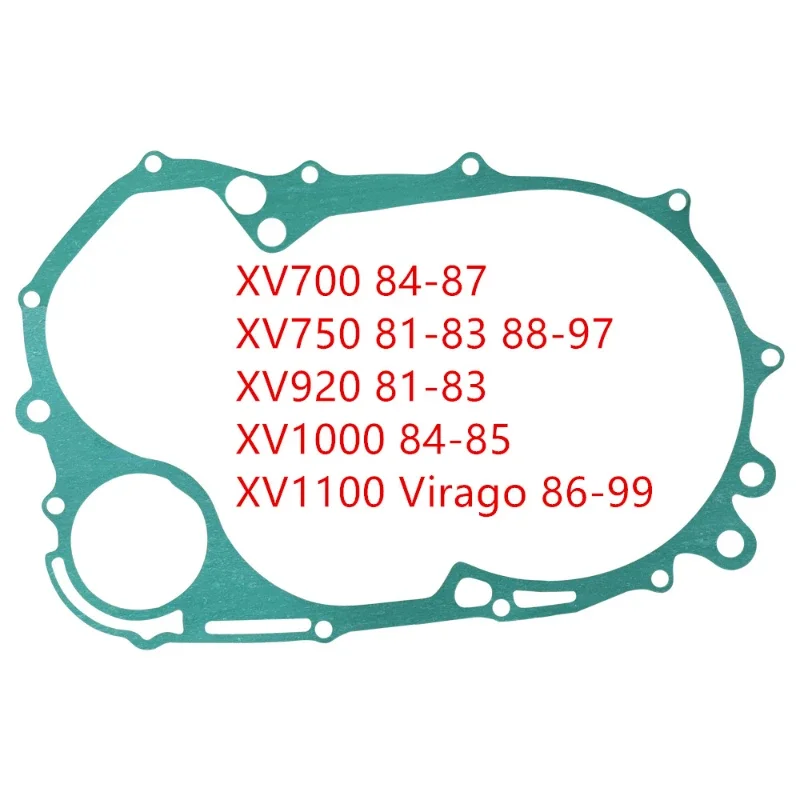 

Clutch Crankcase Cover Gasket For YAMAHA XV700 84-87 XV750 81-83 88-97 XV920 81-83 XV1000 84-85 XV1100 86-99 VIRAGO 750 1100