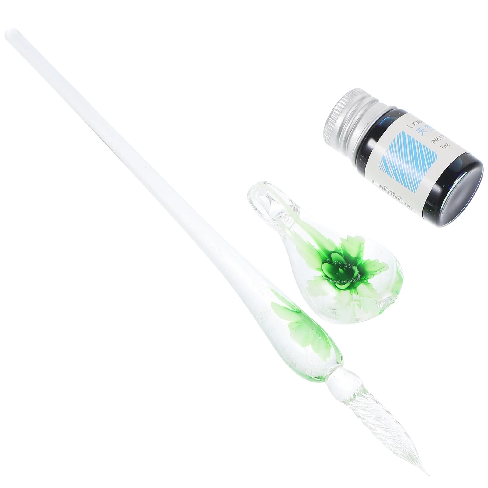 Glass Dip Pen Ornament Painting Signing Decorative Multifunction Portable Clear Crystal Fsthers Day Gift
Glass Dip Pen Ornament Painting Signing Decorative Multifunction Portable Clear Crystal Fsthers Day Gift