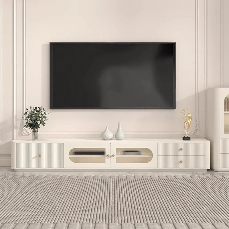 

Plant Floating Tv Stands Living Room Luxury Universal Floor Simple Solid Wood Tv Stands Pedestal Mueble Salon Blanco Furniture