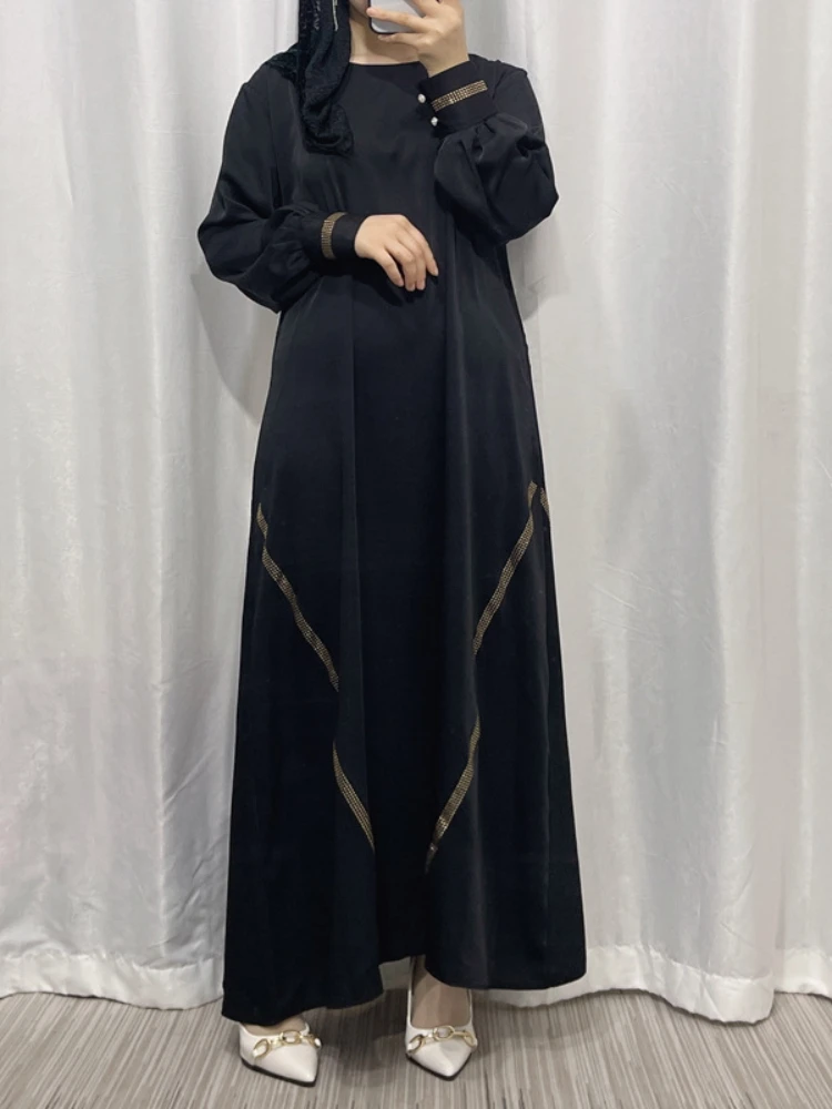 Платья Eid, мусульманское женское свободное платье на шнуровке, женская одежда, Рамадан, абаяны, кафтан, элегантное платье Дубай, средний, Турция
Платья Eid, мусульманское женское свободное платье на шнуровке, женская одежда, Рамадан, абаяны, кафтан, элегантное платье Дубай, средний, Турция
