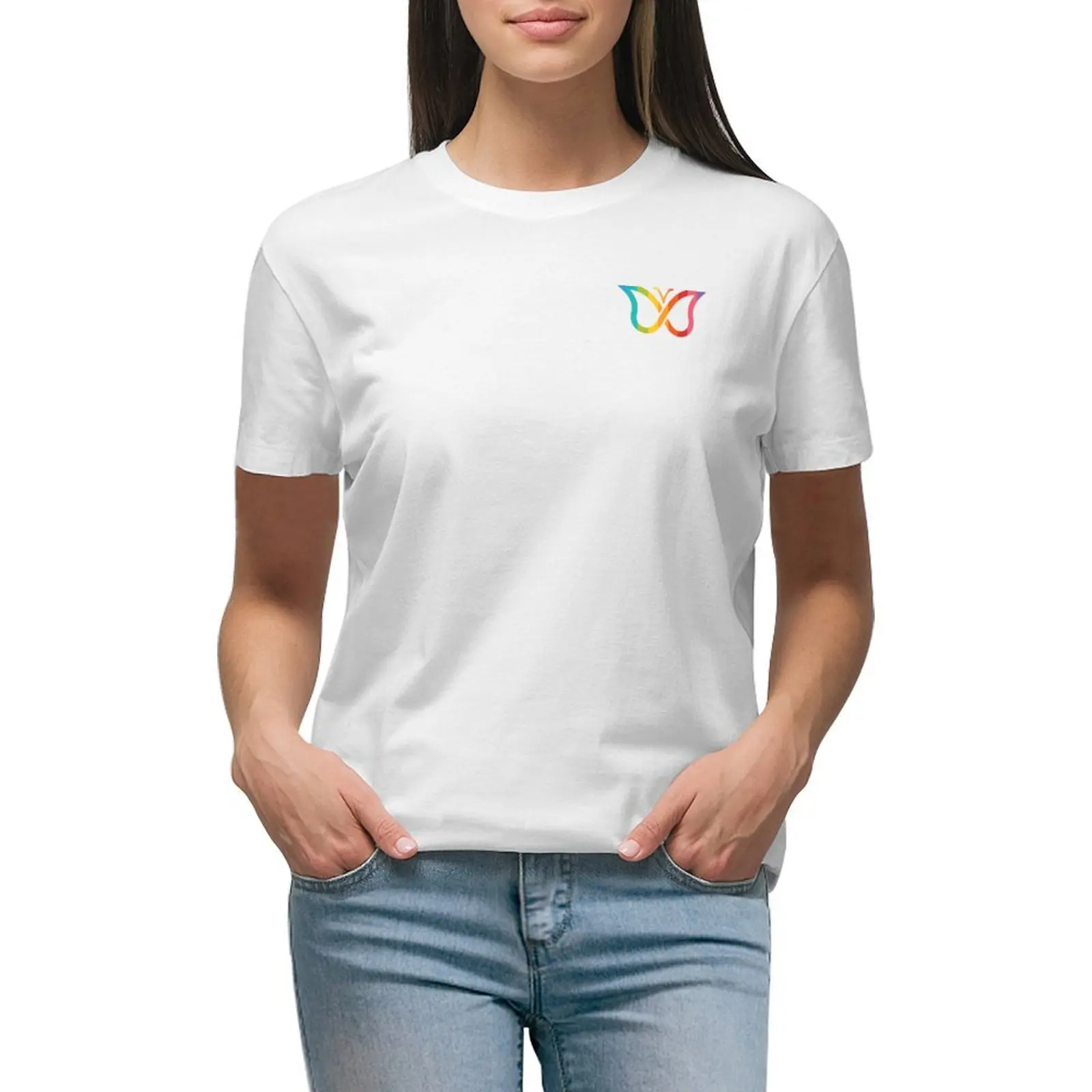 ADHD Rainbow Butterfly Symbol T-shirt tees cute clothes lady clothes funny t shirts for Women
ADHD Rainbow Butterfly Symbol T-shirt tees cute clothes lady clothes funny t shirts for Women