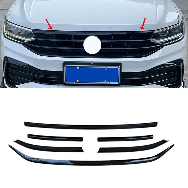 For Volkswagen Tiguan 2022 2023 ABS Glossy black Front Grille Sports Black Body Kit Center Grill molding Cover Strip Trim 6PCS
For Volkswagen Tiguan 2022 2023 ABS Glossy black Front Grille Sports Black Body Kit Center Grill molding Cover Strip Trim 6PCS