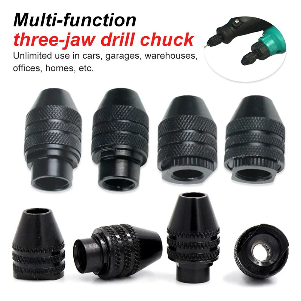 3pcs Keyless Drill Chuck 0.3-3.4mm Quick Change Three-Jaw Drill Chuck Long Short M7 M8x0.75 Chuck Converter For Electric Drill
3pcs Keyless Drill Chuck 0.3-3.4mm Quick Change Three-Jaw Drill Chuck Long Short M7 M8x0.75 Chuck Converter For Electric Drill