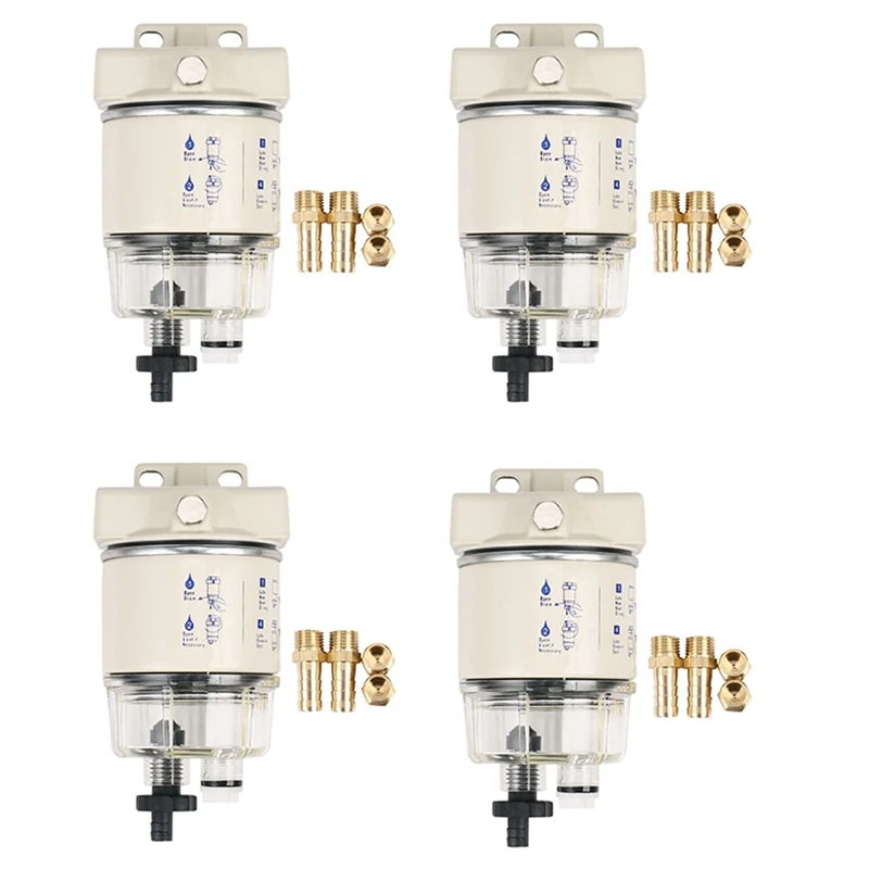 4X R12T Marine Fuel Filter Water Separator Crude Oil-Engine For Racor 140R 120AT S3240 NPT ZG1/4-19 Car Combo Filter
4X R12T Marine Fuel Filter Water Separator Crude Oil-Engine For Racor 140R 120AT S3240 NPT ZG1/4-19 Car Combo Filter