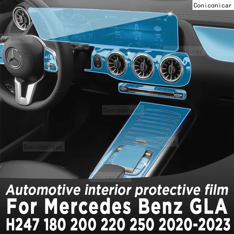 For Mercedes Benz GLA H247 2020-2023 Gearbox Panel Navigation Automotive Interior Screen Protective Film Cover TPU Anti-Scratch
For Mercedes Benz GLA H247 2020-2023 Gearbox Panel Navigation Automotive Interior Screen Protective Film Cover TPU Anti-Scratch