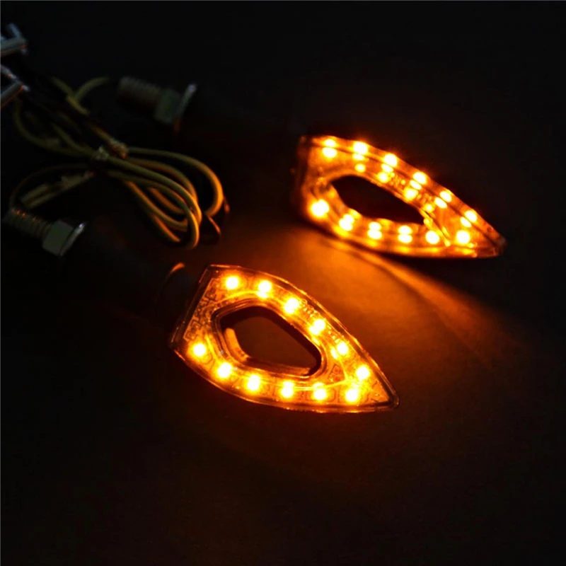 2pc 12 LED Turn Signal Motorcycle Turn Signals Light Tail Lights Indicators for Moto Motorbike Motorcycle Accessories Yellow Red 
2pc 12 LED Turn Signal Motorcycle Turn Signals Light Tail Lights Indicators for Moto Motorbike Motorcycle Accessories Yellow Red