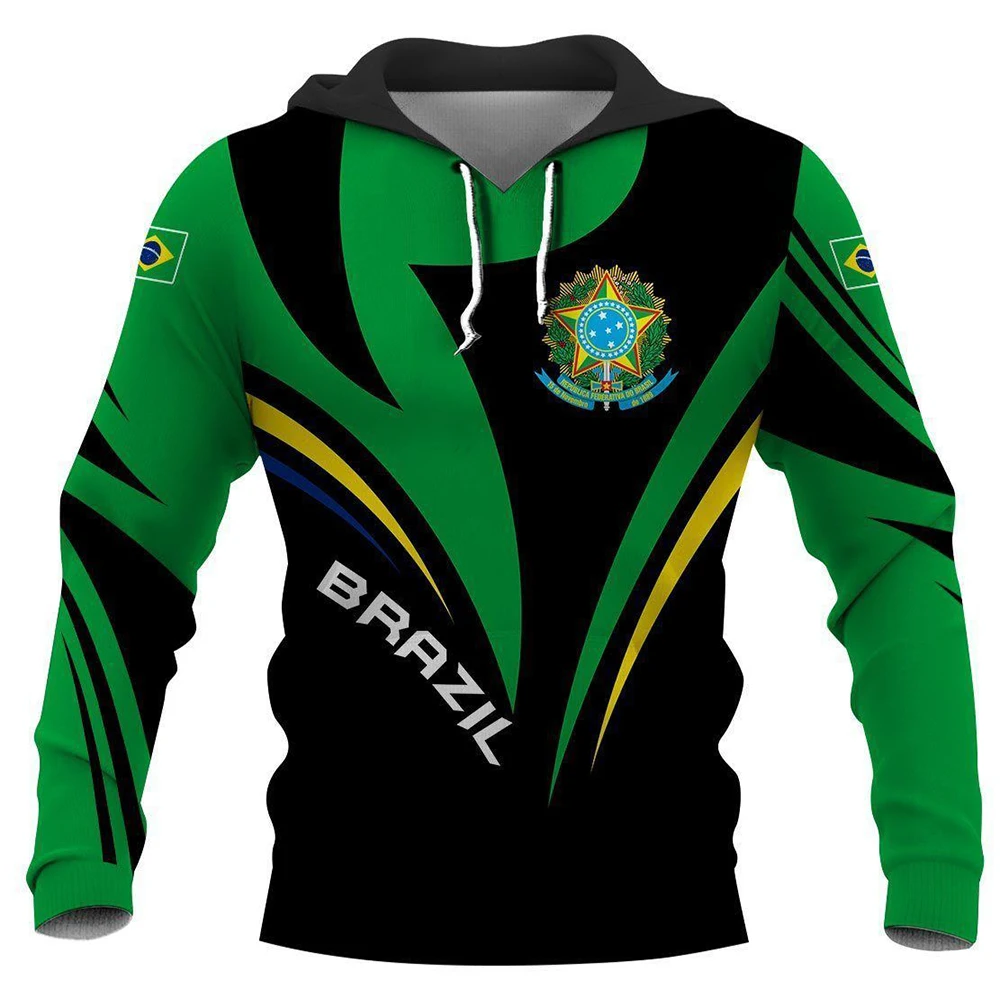 Fall Men's Hoodie Sweatshirts Brasil Emblem Print Street Fashion Cool Tops Unisex Oversized Men's Clothing Hoodie XXS-4XL
Fall Men's Hoodie Sweatshirts Brasil Emblem Print Street Fashion Cool Tops Unisex Oversized Men's Clothing Hoodie XXS-4XL