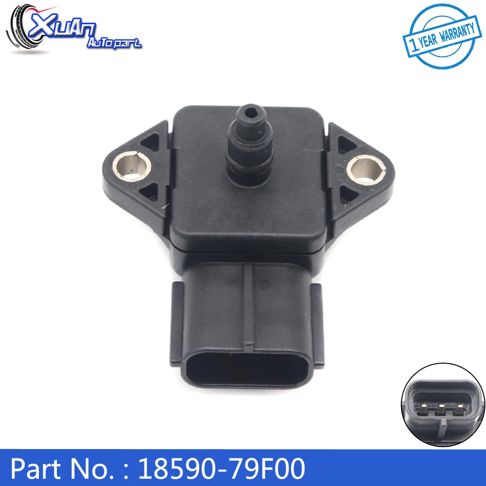 Датчик абсолютного давления в коллекторе XUAN 18590-79F00 для Suzuki Alto Wagon K14 Swift Changan Star 079800-5050 1859079F00
Датчик абсолютного давления в коллекторе XUAN 18590-79F00 для Suzuki Alto Wagon K14 Swift Changan Star 079800-5050 1859079F00