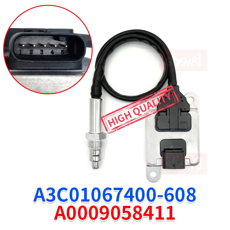 

A0009058411 Nitrogen Oxygen Nox Sensor A3C01067400-608 For Mercedes-Benz W222 V222 X222 X253 GLC 250 d Sprinter 1PCS/Lot