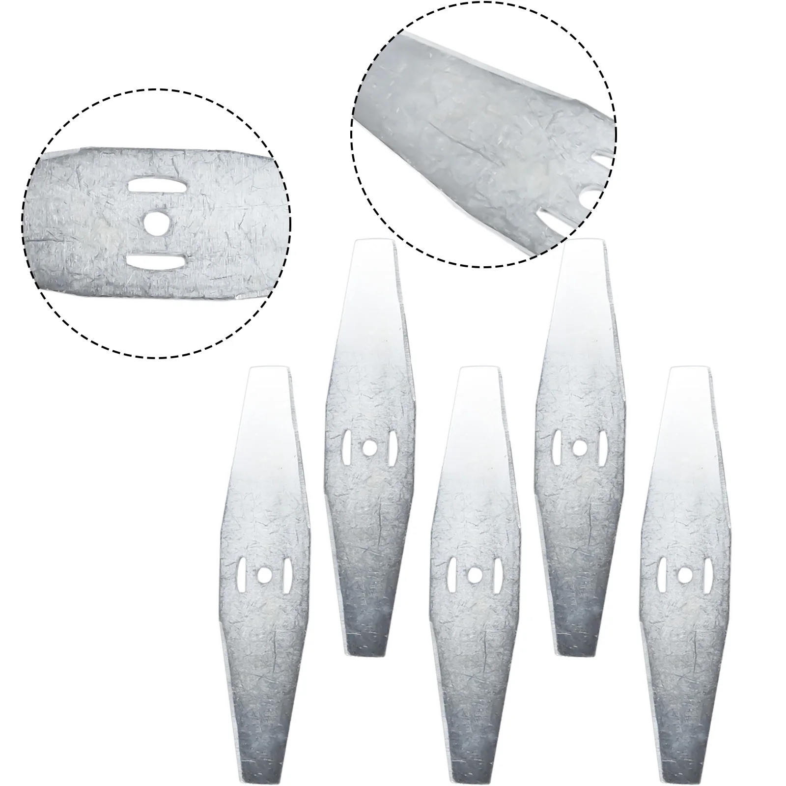 5Pcs Steel Grass Trimmer Blades Replacement For Electric Cordless Grass Trimmer Lawn Mower Strimmer Cutter Blade 150mm
5Pcs Steel Grass Trimmer Blades Replacement For Electric Cordless Grass Trimmer Lawn Mower Strimmer Cutter Blade 150mm
